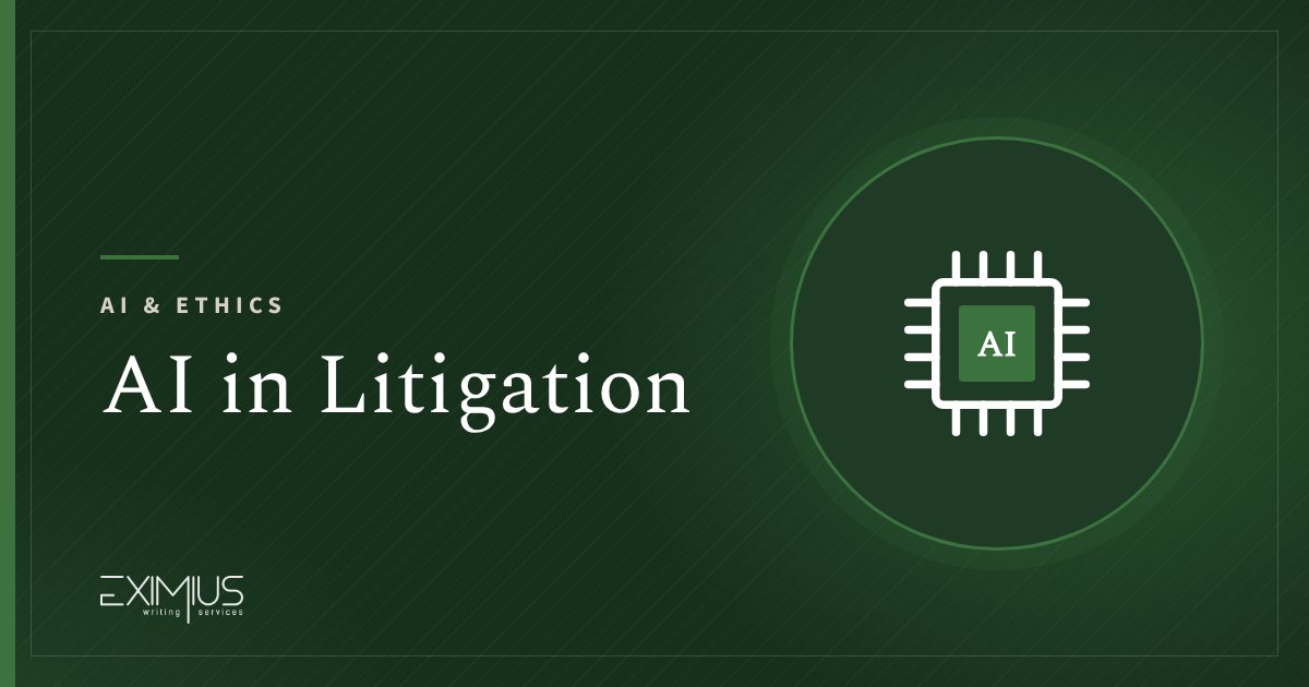 Cover image for the article: Is the Use of Generative AI in Litigation More Artificial Than Intelligence?